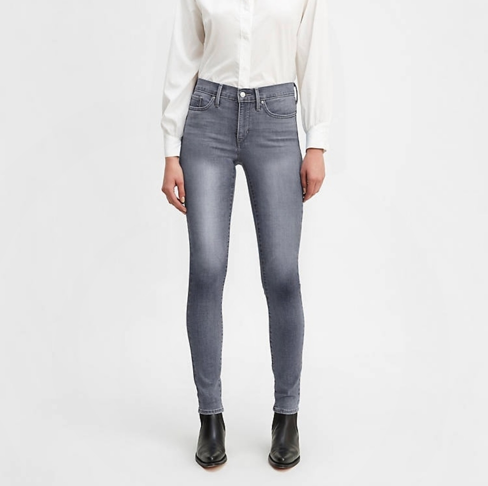 Levi’s 311 Shaping Skinny Jeans Size 26 Grey Wash